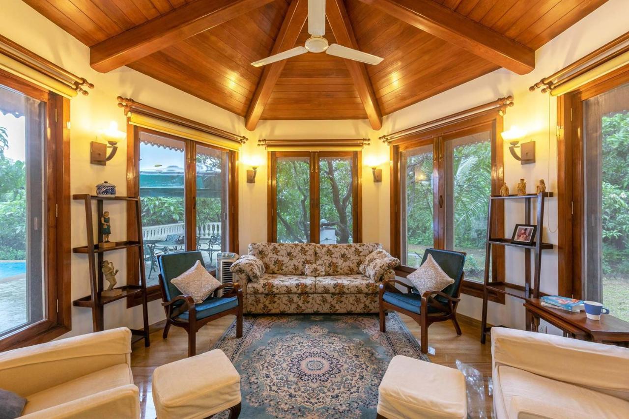 Stayvista'S Casa Palmera - Pet-Friendly Villa With Pool, Garden With Gazebo, And Indoor & Outdoor Games Alībāg Zewnętrze zdjęcie