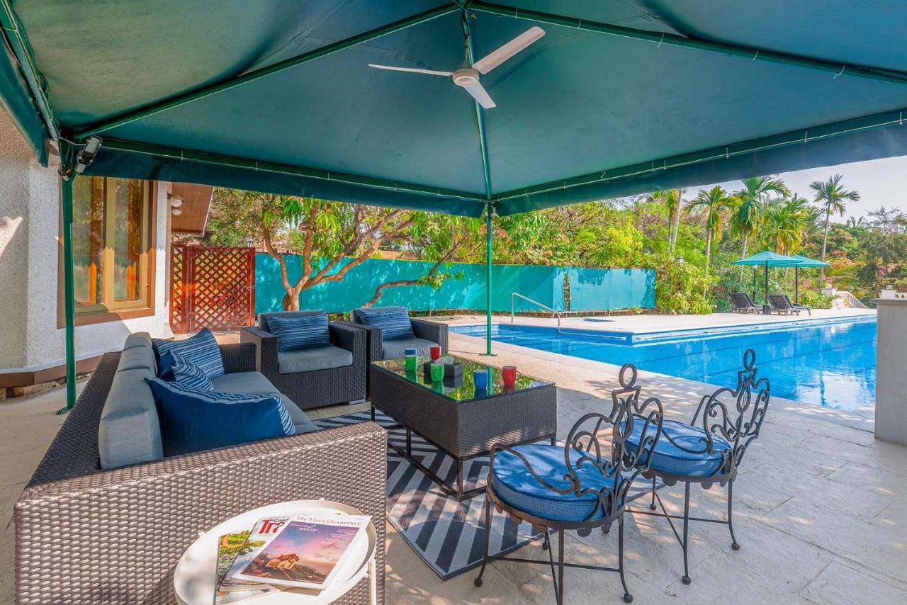 Stayvista'S Casa Palmera - Pet-Friendly Villa With Pool, Garden With Gazebo, And Indoor & Outdoor Games Alībāg Zewnętrze zdjęcie